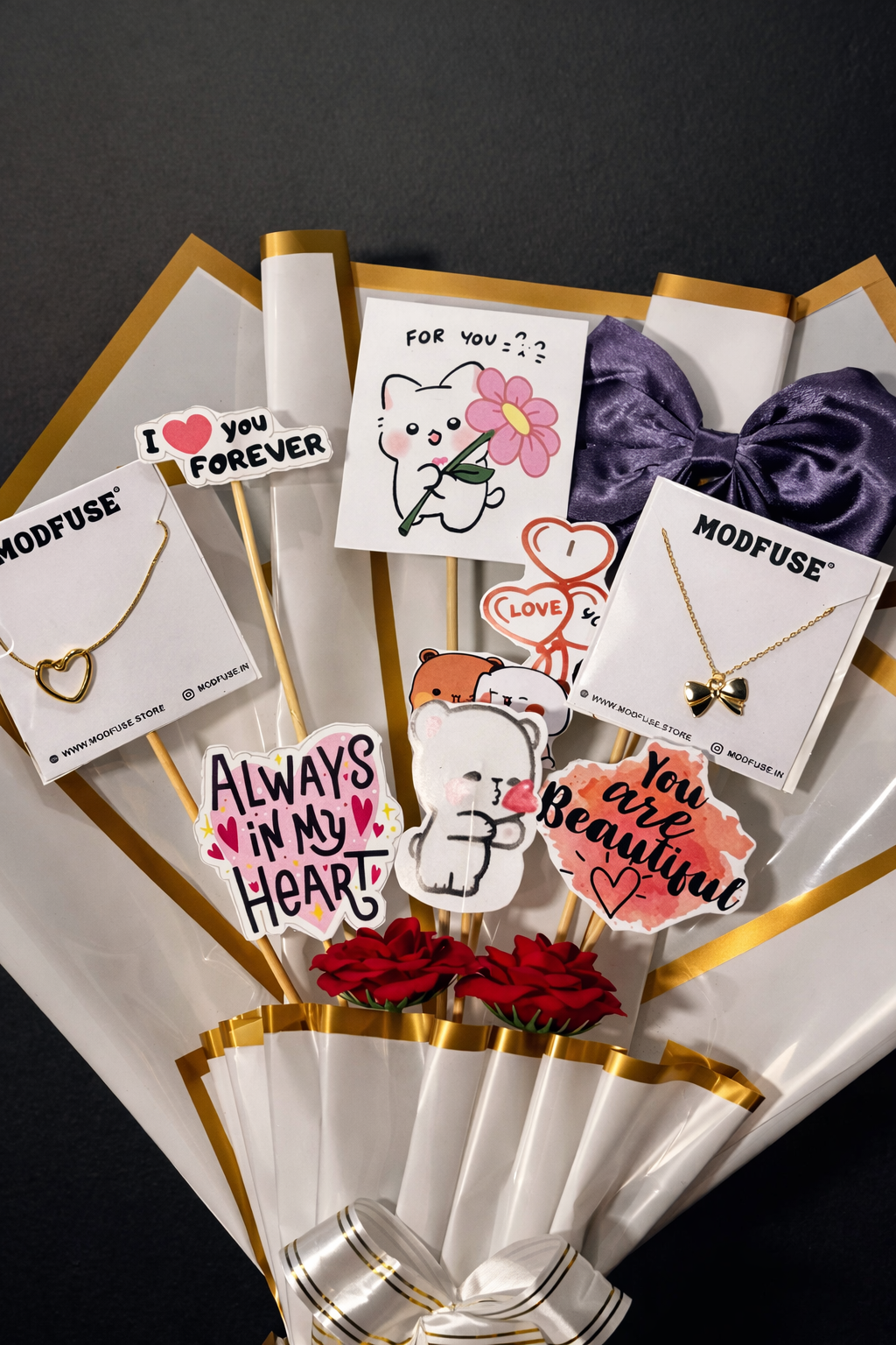 MODFUSE Elegant Love Jewelry Bouquet