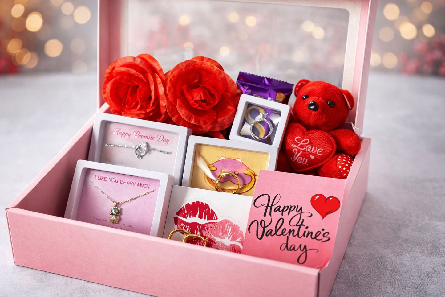 Romantic Valentine Love Gift Hamper Box